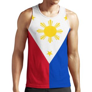 Philippines Flag All-over-print Unisex Tank Top