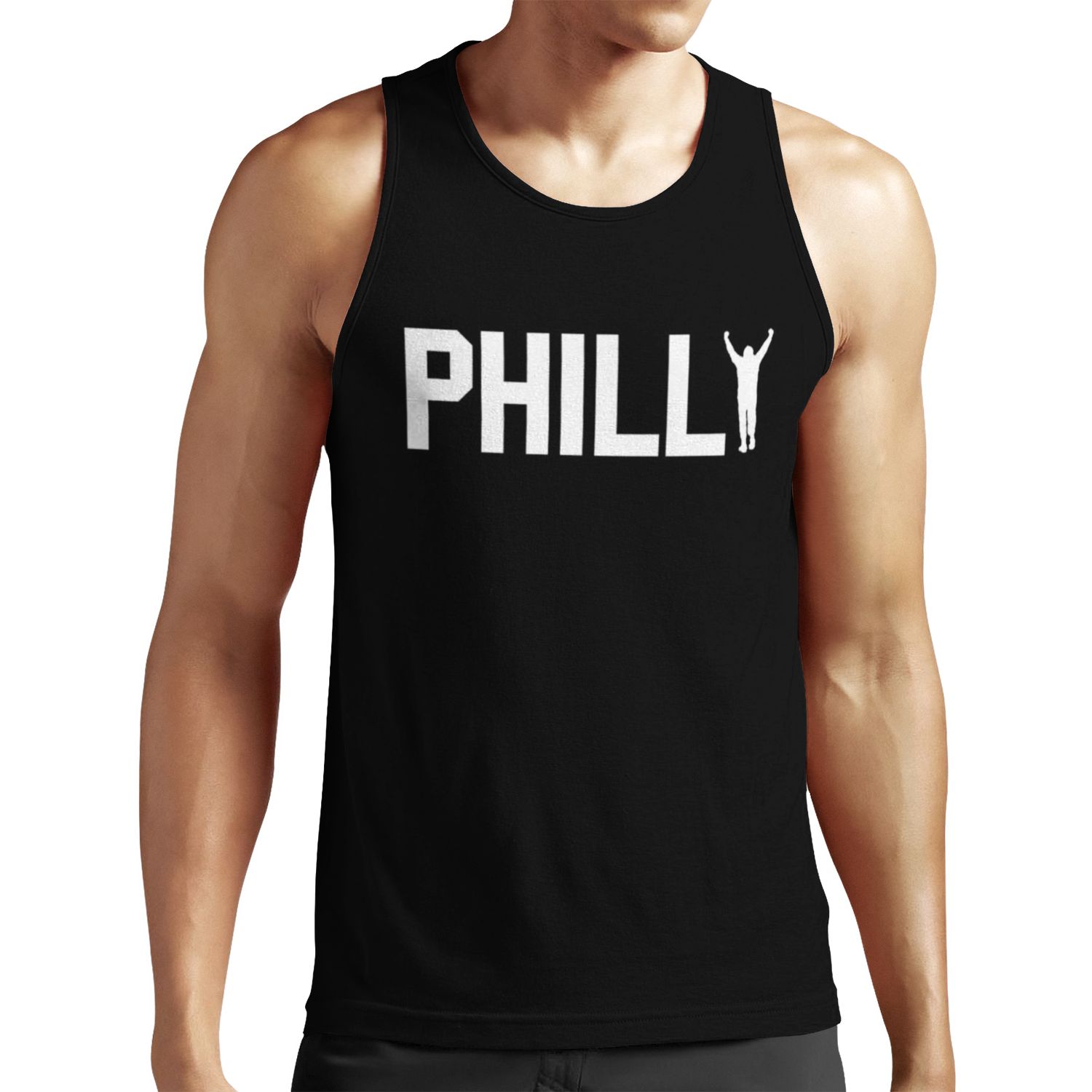 Philly Rocky All-over-print Unisex Tank Top