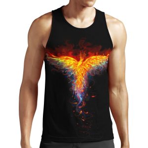 Phoenix All-over-print Unisex Tank Top