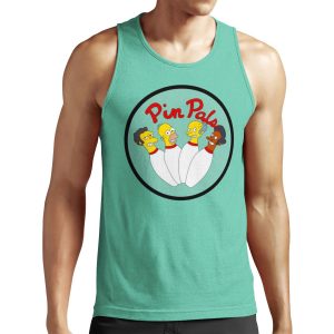 Pin Pals Bowling Friends All-over-print Unisex Tank Top