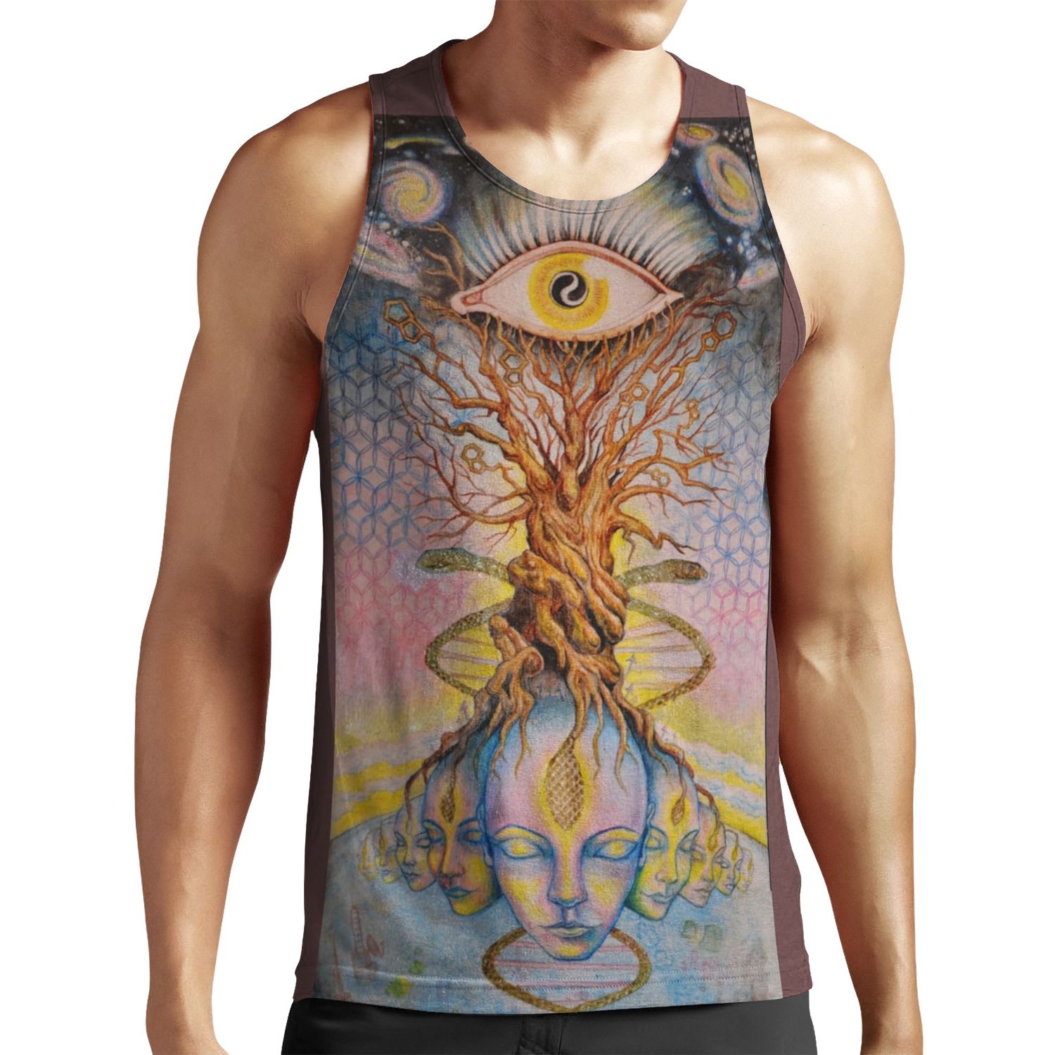 Pineal Gland All-over-print Unisex Tank Top