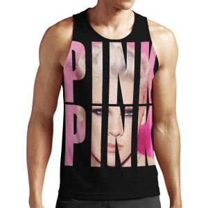 Pink Beautiful Trauma All-over-print Unisex Tank Top