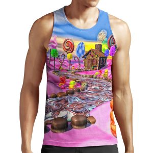 Pink Candyland All-over-print Unisex Tank Top