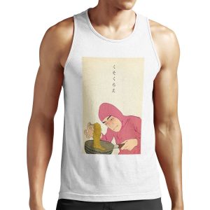 Pink Guy Cooks Ramen All-over-print Unisex Tank Top