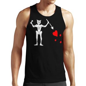 Pirate Flag Edward Teach Blackbeard All-over-print Unisex Tank Top