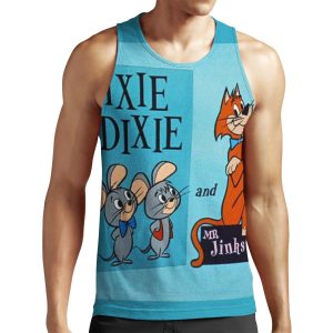 Pixie And Dixie All-over-print Unisex Tank Top