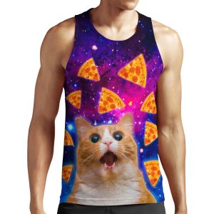 Pizza Cat All-over-print Unisex Tank Top