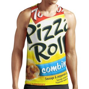 Pizza Rolls Combination All-over-print Unisex Tank Top