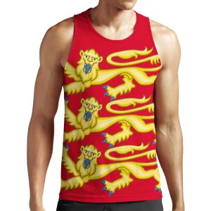 Plantagenet Arms Of England All-over-print Unisex Tank Top
