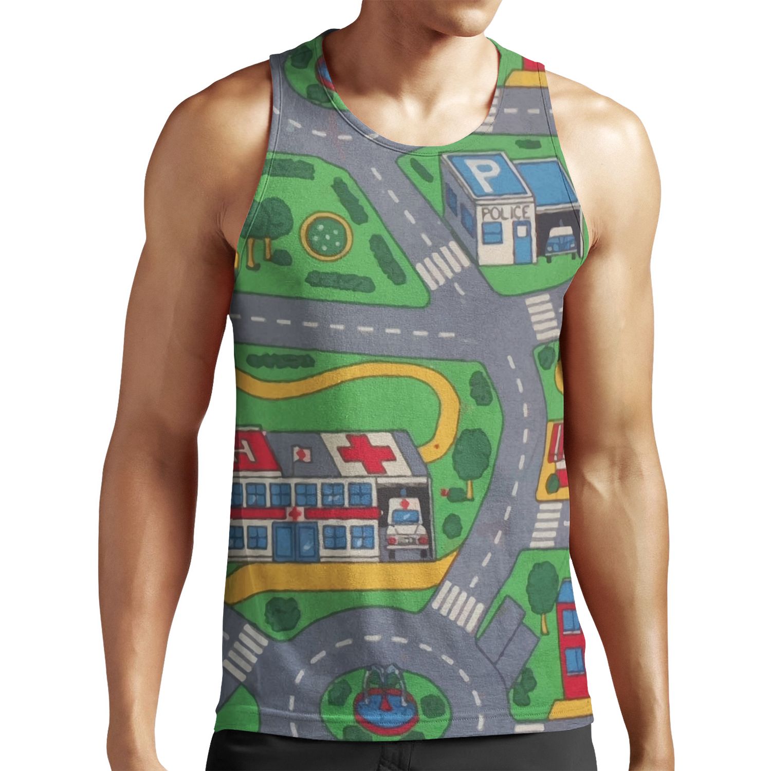 Playmat All-over-print Unisex Tank Top