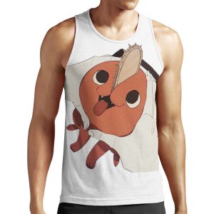 Pochita Chainsaw Man All-over-print Unisex Tank Top