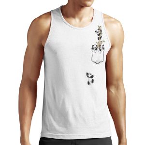 Pocket Pandas All-over-print Unisex Tank Top