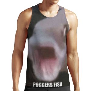 Pog Fish Poggers Fish All-over-print Unisex Tank Top