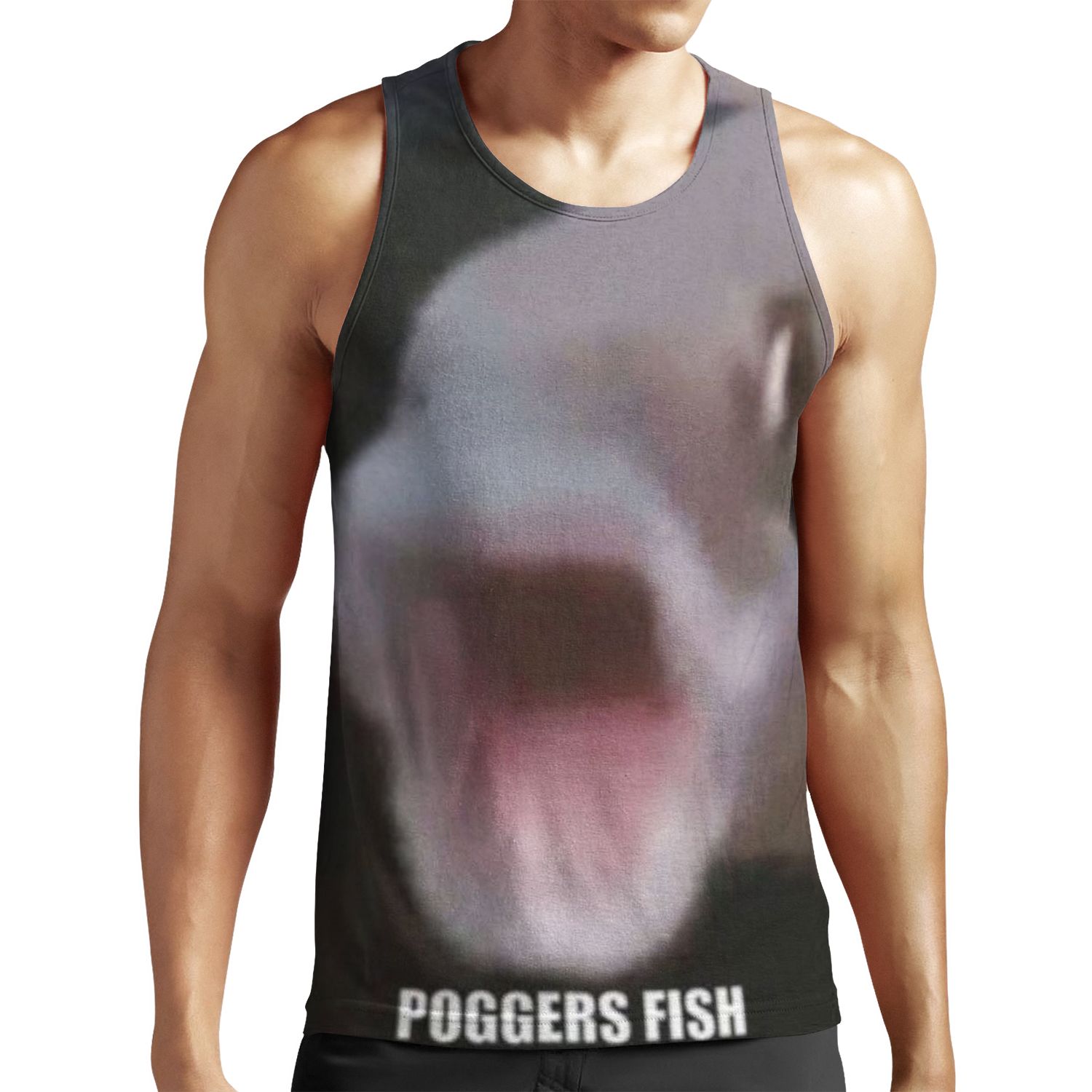 Pog Fish Poggers Fish All-over-print Unisex Tank Top