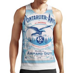 Pontarlier Anise All-over-print Unisex Tank Top