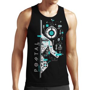 Portal 2 Art All-over-print Unisex Tank Top