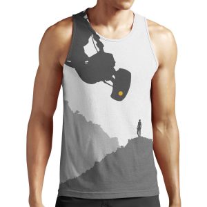 Portal 2 Minimalist Quote All-over-print Unisex Tank Top