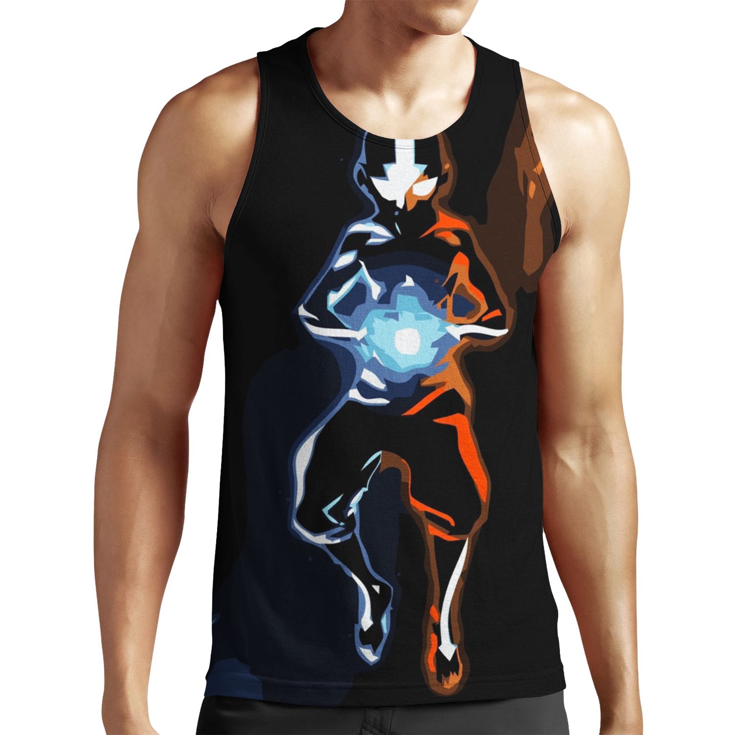 Positive And Negative Chakras All-over-print Unisex Tank Top