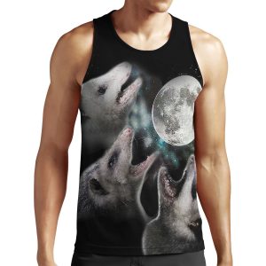 Possum Moon All-over-print Unisex Tank Top
