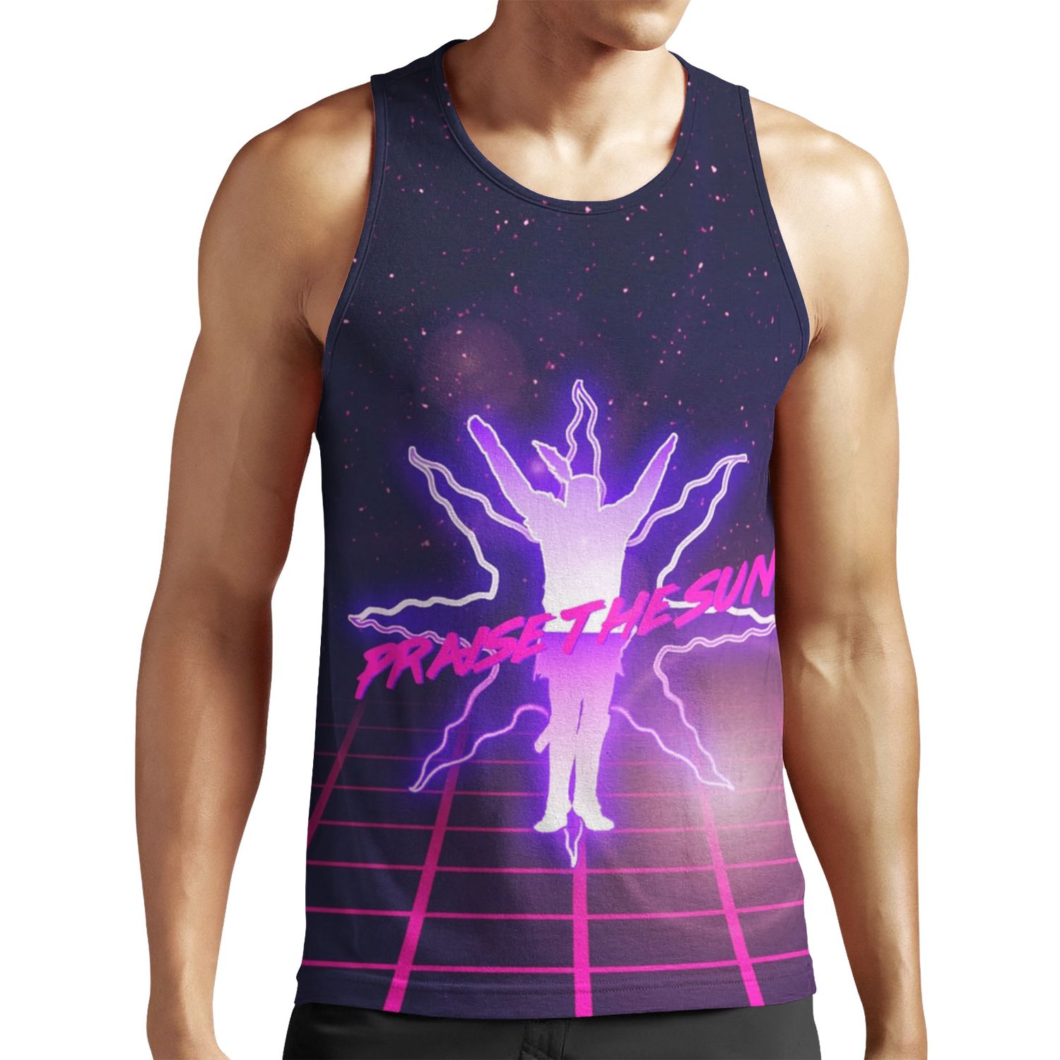 Praise The Sun 80S All-over-print Unisex Tank Top
