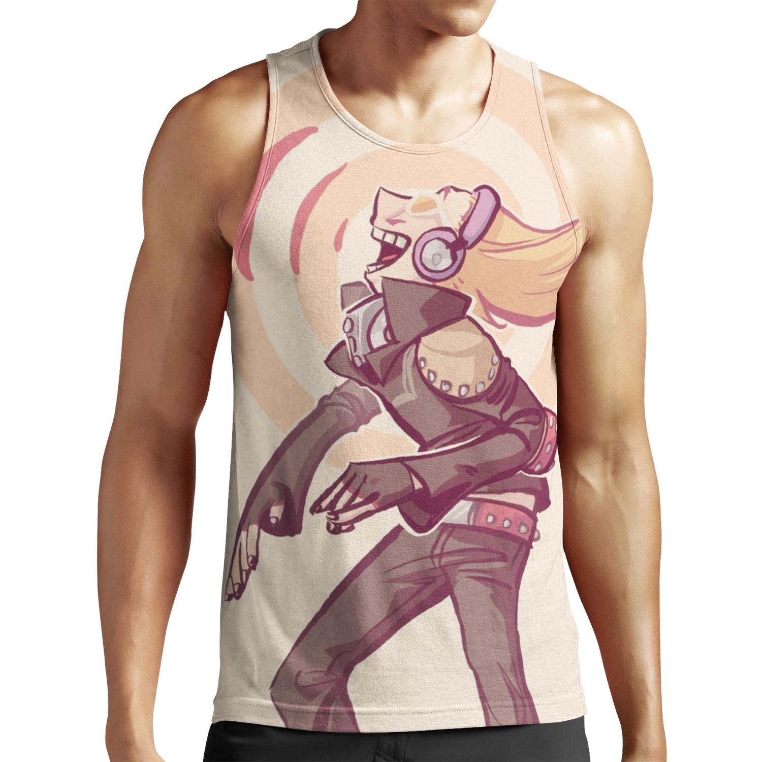 Present Mic All-over-print Unisex Tank Top
