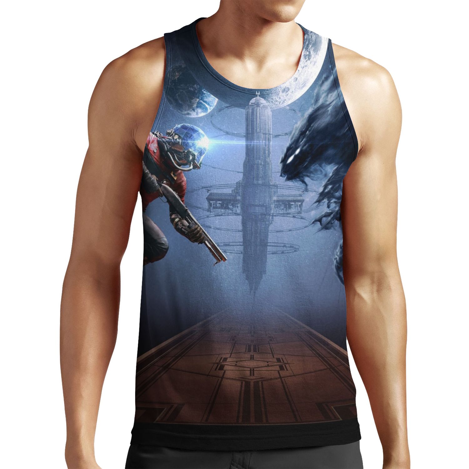Prey No Title All-over-print Unisex Tank Top