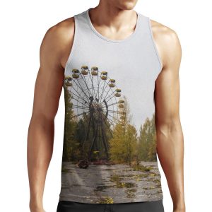 Pripyat Chernobyl Ferris Wheel All-over-print Unisex Tank Top