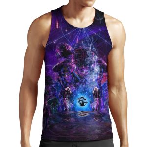 Psilocybin Fungal Shamen All-over-print Unisex Tank Top
