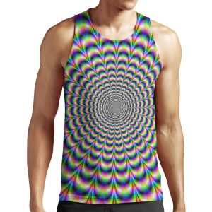 Psychedelic Pulse All-over-print Unisex Tank Top
