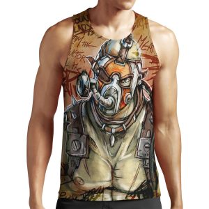 Psycho All-over-print Unisex Tank Top