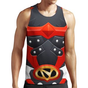 Psycho Red All-over-print Unisex Tank Top