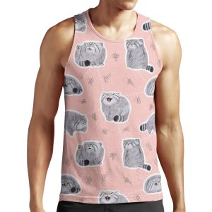 Pudgy Pallas And 39%3B Cats All-over-print Unisex Tank Top