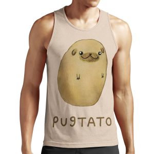 Pugtato All-over-print Unisex Tank Top