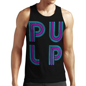 Pulp Neon Logo All-over-print Unisex Tank Top