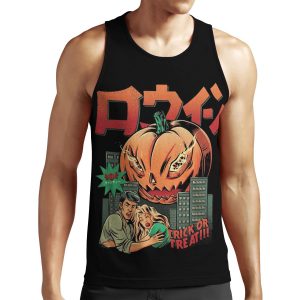 Pumpkinzilla All-over-print Unisex Tank Top