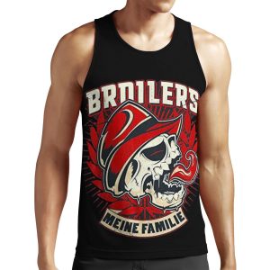 Punk Rock Broilers Band Best Selling Logo Music All-over-print Unisex Tank Top
