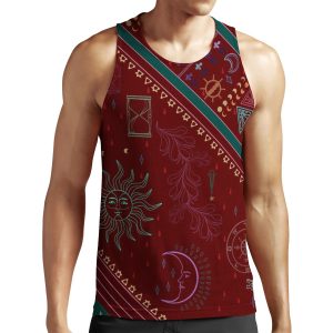 Pyramid All-over-print Unisex Tank Top