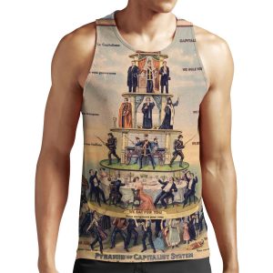 Pyramid Of Capitalist Systems Industrial Workers Of The World 1911 Anticapitalist Propaganda Poster All-over-print Unisex Tank Top