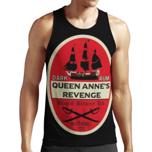 Queen Anne S Revenge Dark Rum All-over-print Unisex Tank Top