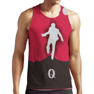 Queens Of The Stone Age I Appear Missing Art Tall All-over-print Unisex Tank Top