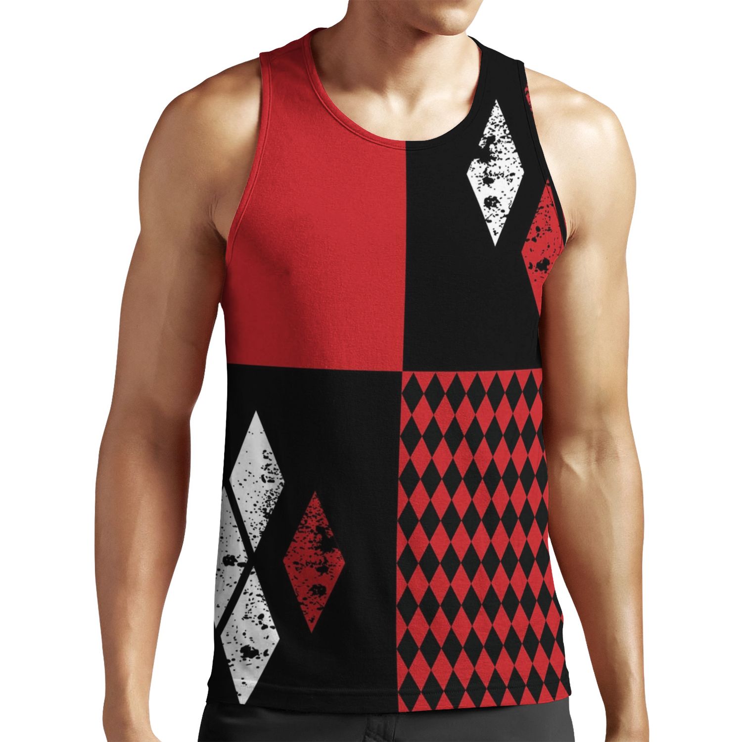 Quinn Diamonds All-over-print Unisex Tank Top