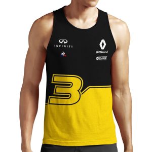 R S Formula One Team Daniel Ricciardo 3 All-over-print Unisex Tank Top