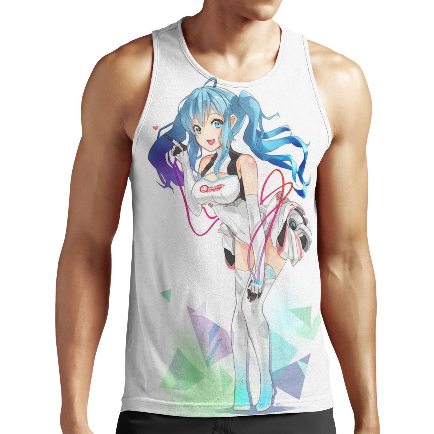 Racing Miku All-over-print Unisex Tank Top