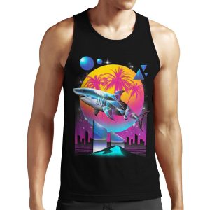 Rad Shark All-over-print Unisex Tank Top