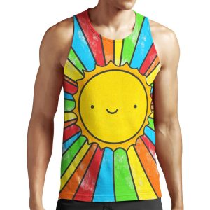 Radiate Positivity All-over-print Unisex Tank Top
