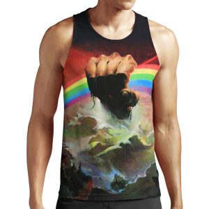 Rainbow Rising Classic Perfection All-over-print Unisex Tank Top