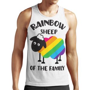 Rainbow Sheep Of The Family Lgbt Pride All-over-print Unisex Tank Top