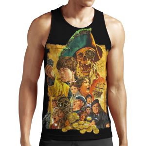 Rare The Goonies Artwork Poster All-over-print Unisex Tank Top