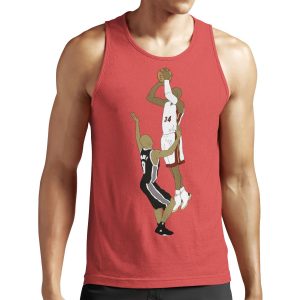 Ray Allen Clutch Shot All-over-print Unisex Tank Top