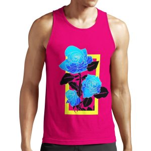 Ray S Roses All-over-print Unisex Tank Top